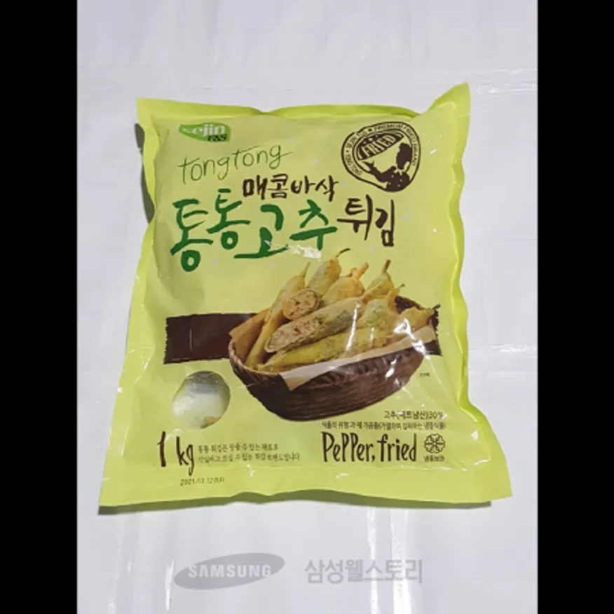 (16:30마감)통통고추튀김(세진에프앤에스/1KG/PAC) 이미지