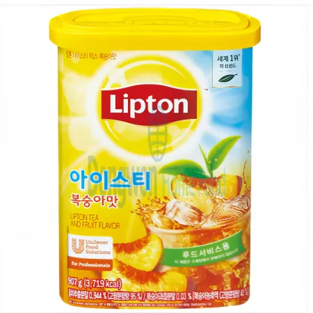 (16:30마감(D) 립톤아이스티복숭아맛(통/907g)EA 이미지