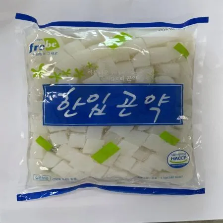 (16:30마감(D) 한입곤약(한미/깍둑/1kg)EA 이미지