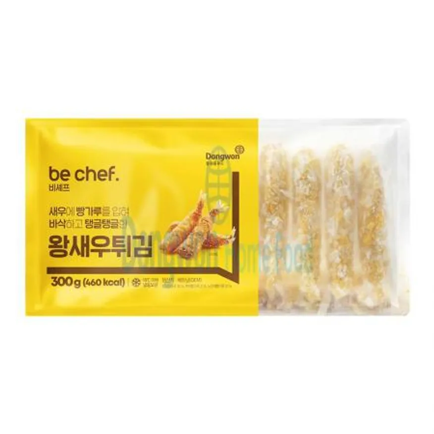 (16:30마감(D) be chef. 왕새우튀김(베트남/냉동/10입/동원홈푸드)EA 이미지