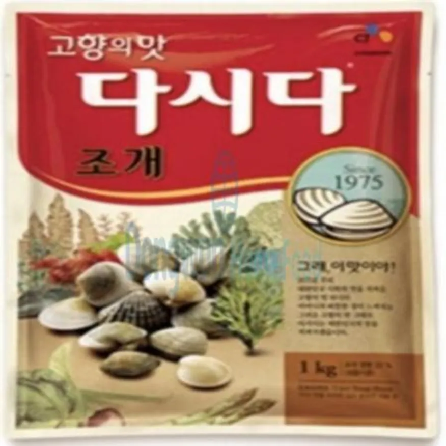 (16:30마감(D) 백설조개다시다(CJ/1KG)EA 이미지