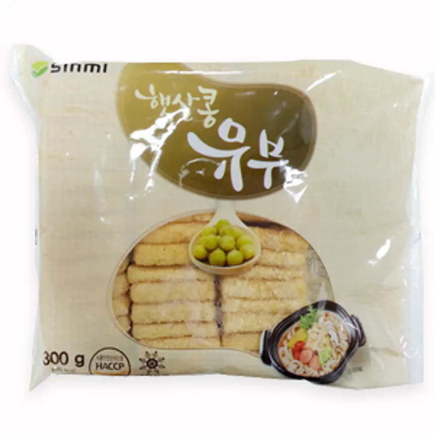 (16:30분마감)신미 유부(냉동 6*6cm 300g) 이미지