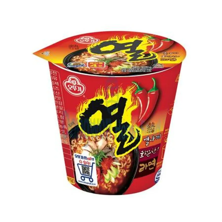 (16:30마감(D) 열라면컵(오뚜기/용기/62g*15입)BOX 이미지