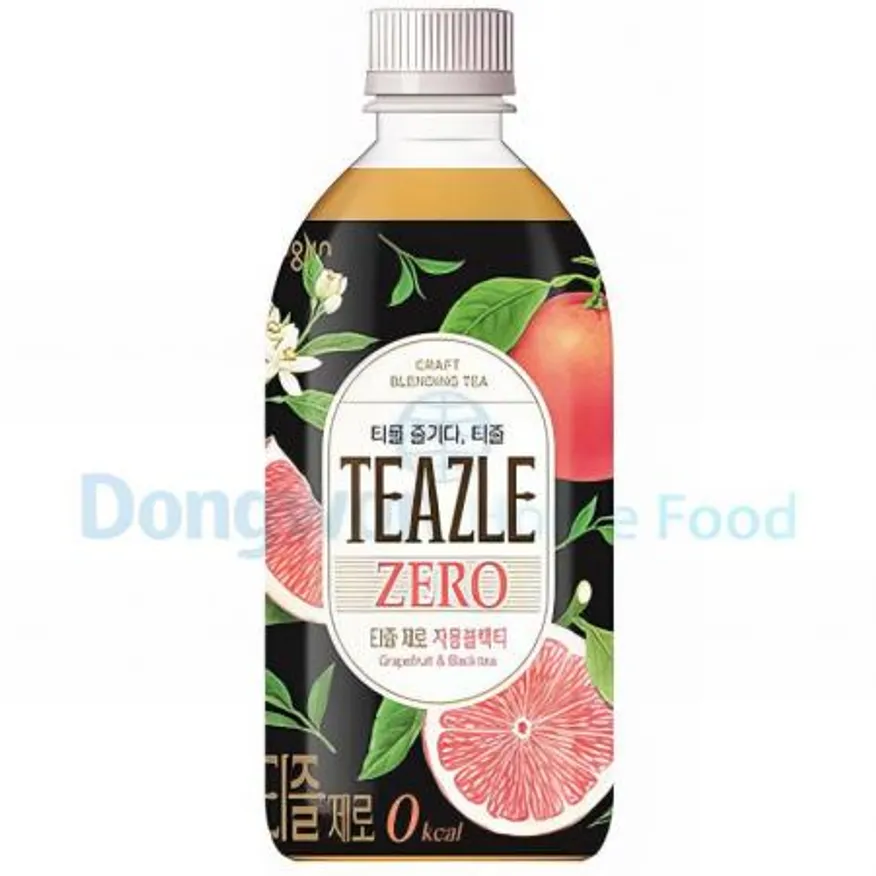 (16:30마감(D) 티즐제로자몽블랙티(웅진/500ML)EA 이미지