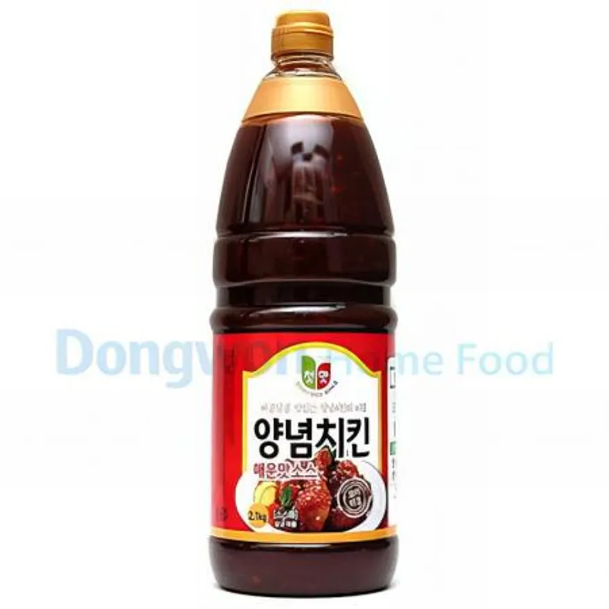 (16:30마감(D) 양념치킨매운맛소스(청우/2.1KG)EA 이미지