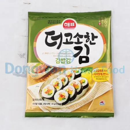 (16:30마감(D) 구운김(국내산/사조해표/10매/김밥용)EA 이미지