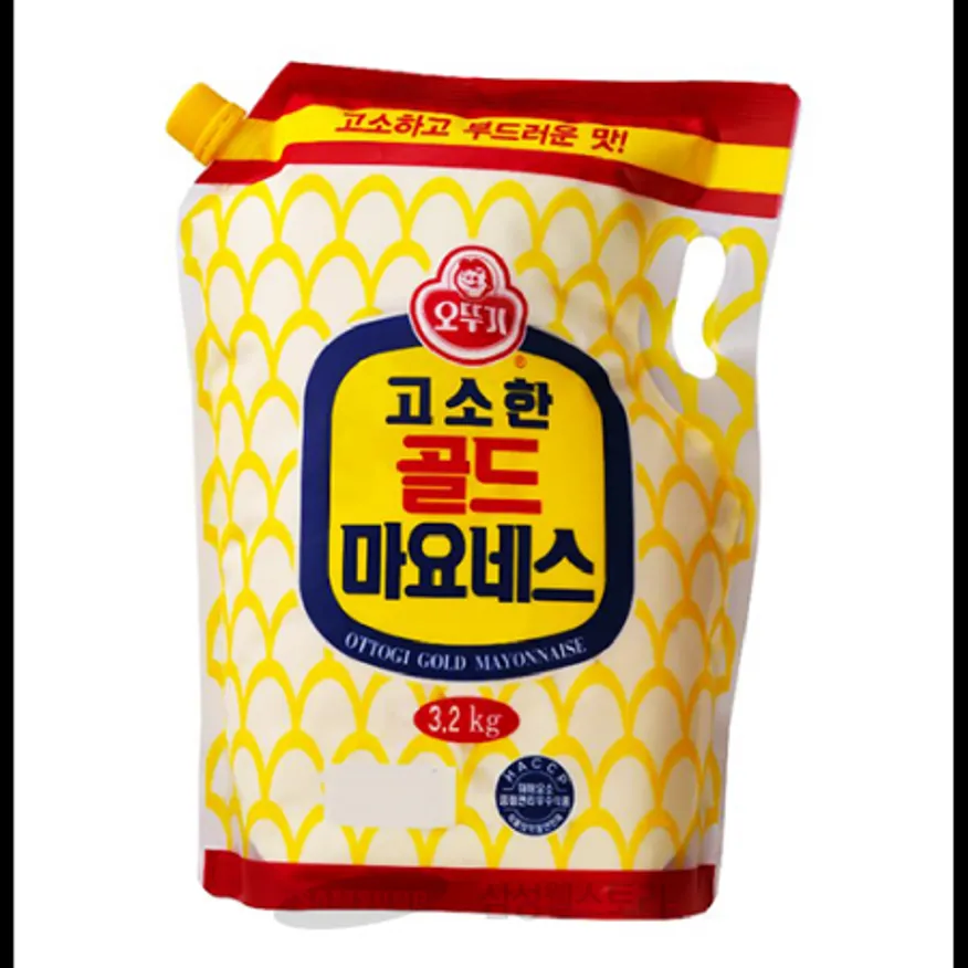 (16:30마감)마요네즈(스파우트팩)(3.2KG/P/식물성유지(대두:외국산)/오뚜기) 이미지