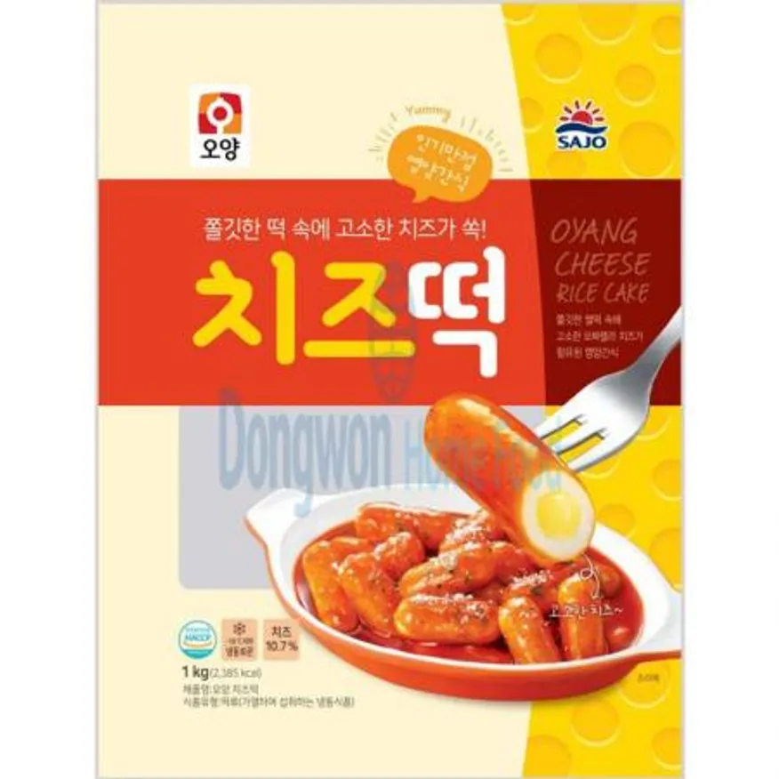 (16:30마감(D) 치즈떡(사조오양/냉동/1KG)EA 이미지