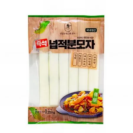 (16:30마감(D) 넙적분모자당면(국산/다원/냉장/두께15mm/250G)EA 이미지