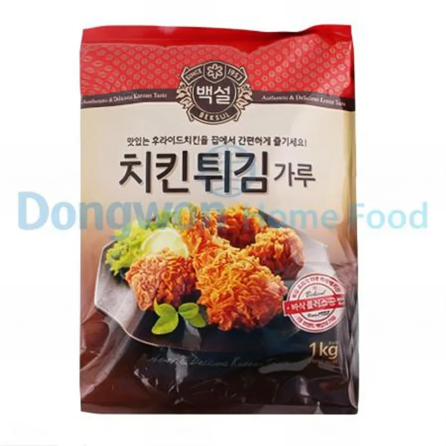 (16:30마감(D) 백설치킨튀김가루(CJ/1kg)EA 이미지
