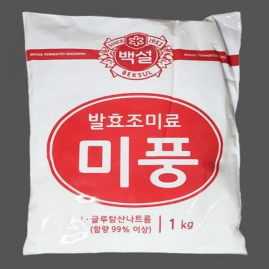 (16:30마감(D) 백설미풍(CJ/발효조미료/1KG)EA 이미지