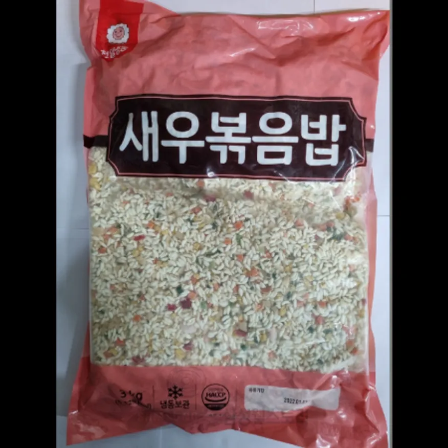 (16:30마감)RTXA새우볶음밥(천일/3KG/PAC/쌀:국내산) 이미지
