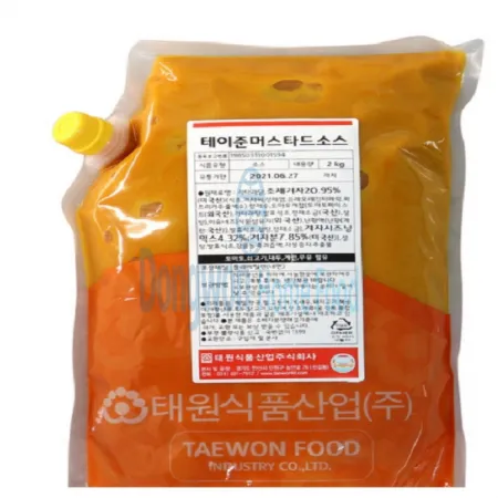 (16:30마감(D) 테이준머스타드소스(태원/2kg)EA 이미지