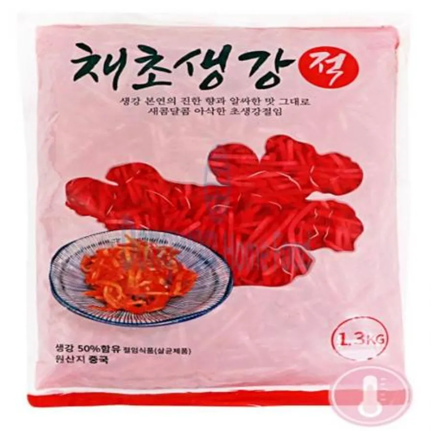 (16:30마감(D) 적초생강(코우/채/1.3KG)EA 이미지