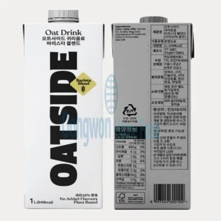 (16:30마감(D) 바리스타블렌드(오트사이드/귀리10%/1L)EA 이미지