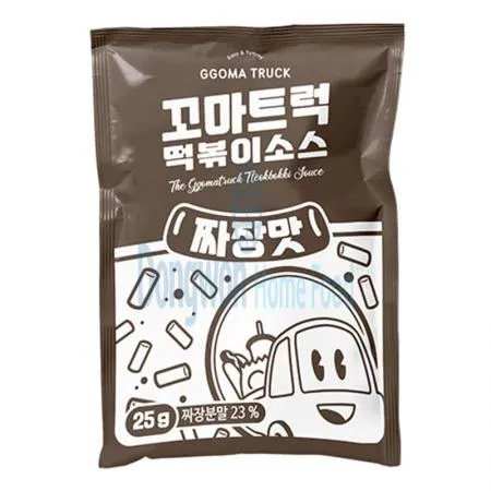 (16:30마감(D) 떡볶이소스분말(꼬마트럭/짜장맛/25G*20입)EA 이미지
