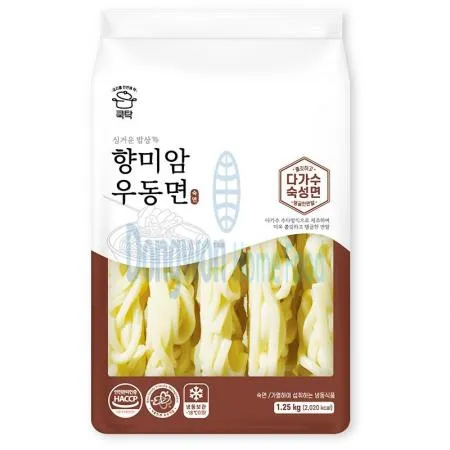 (16:30마감(D) 향미암냉동우동면((250g*5입)*8EA/동성/10kg)BOX 이미지