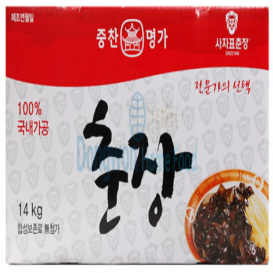 (16:30마감(D) 중찬명가춘장(사자표/영화식품/14kg)EA 이미지