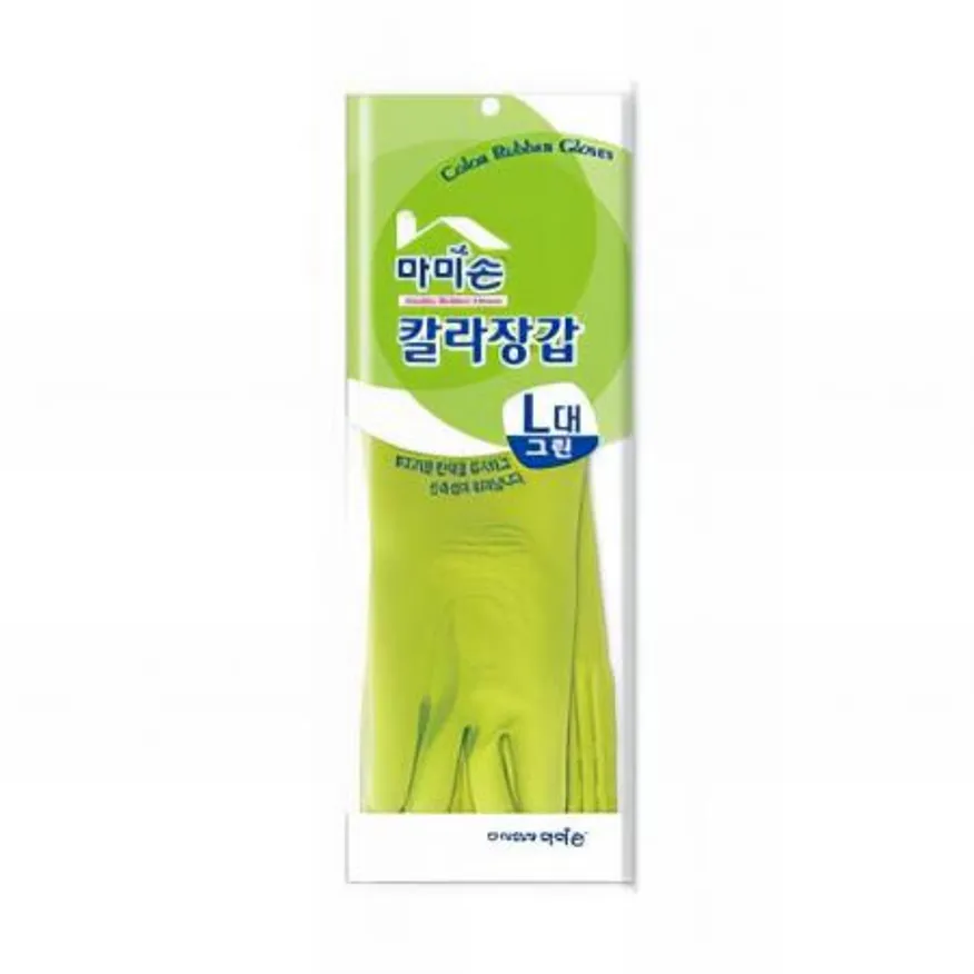 (16:30마감(D) 마미손고무장갑(L/그린/1족/1SET)EA 이미지