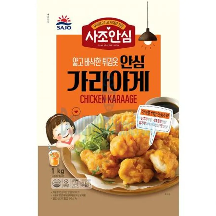 (16:30마감(D) 안심가라아게(사조/계육:국내산/냉동/1kg)EA 이미지