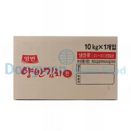 (16:30마감(D) 깍두기(국산/고춧가루:국산/양반(천)/완숙/10kg)BOX 이미지