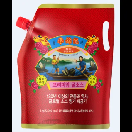 (16:30마감)이금기프리미엄굴소스(2KG/PAC/중국산/이금기/스파우트팩) 이미지