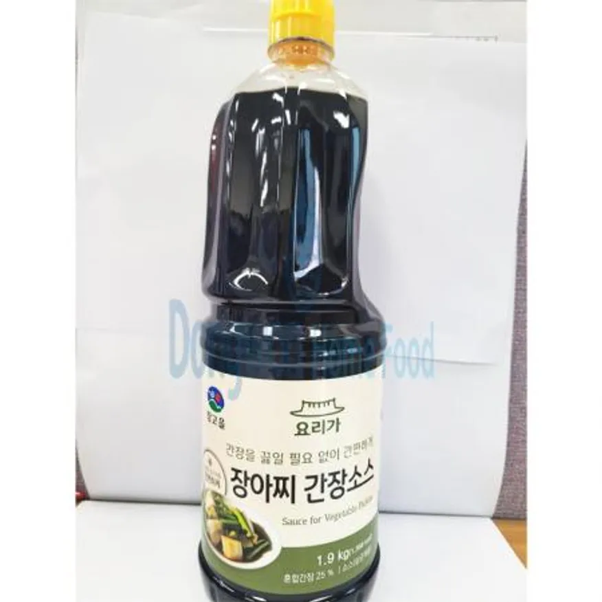 (16:30마감(D) 장아찌간장소스(참고을_요리가/1.9kg)EA 이미지