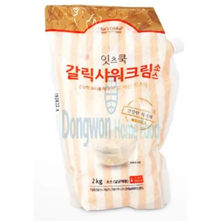 (16:30마감(D) 갈릭샤워크림소스(잇츠쿡/2KG)EA 이미지