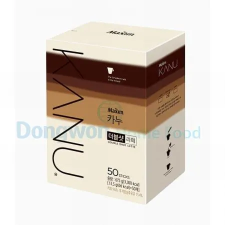 (16:30마감(D) 카누더블샷라떼(맥심/13.5G*50입)EA 이미지