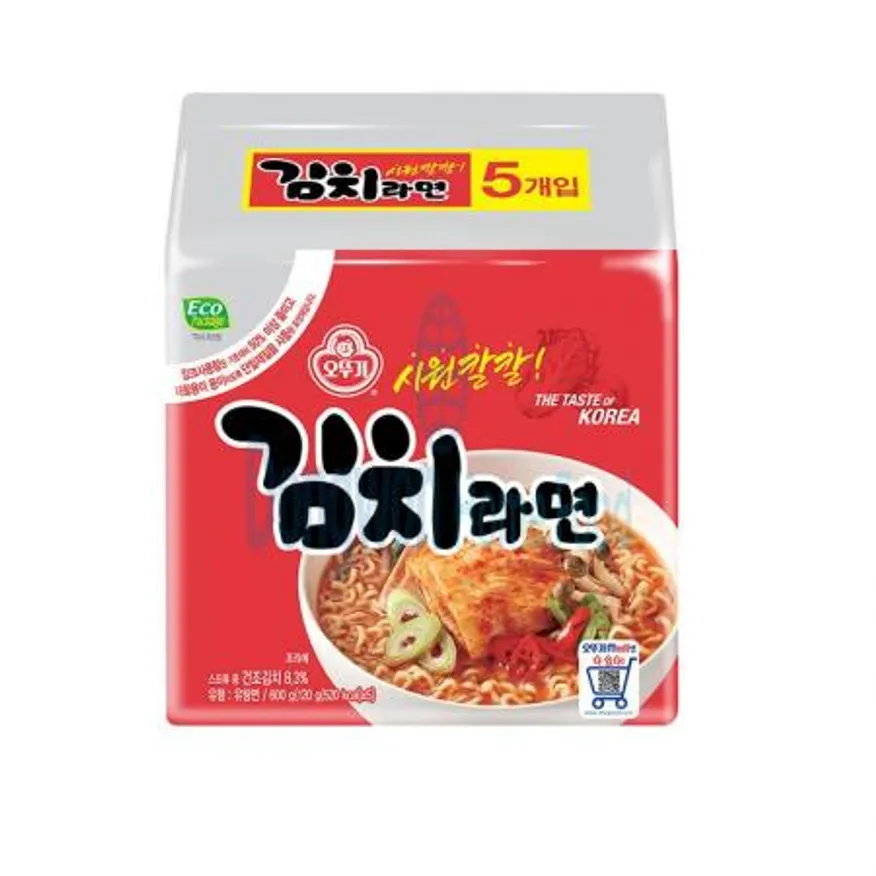 (16:30마감(D) 김치라면(오뚜기/멀티/120g*40입)BOX 이미지