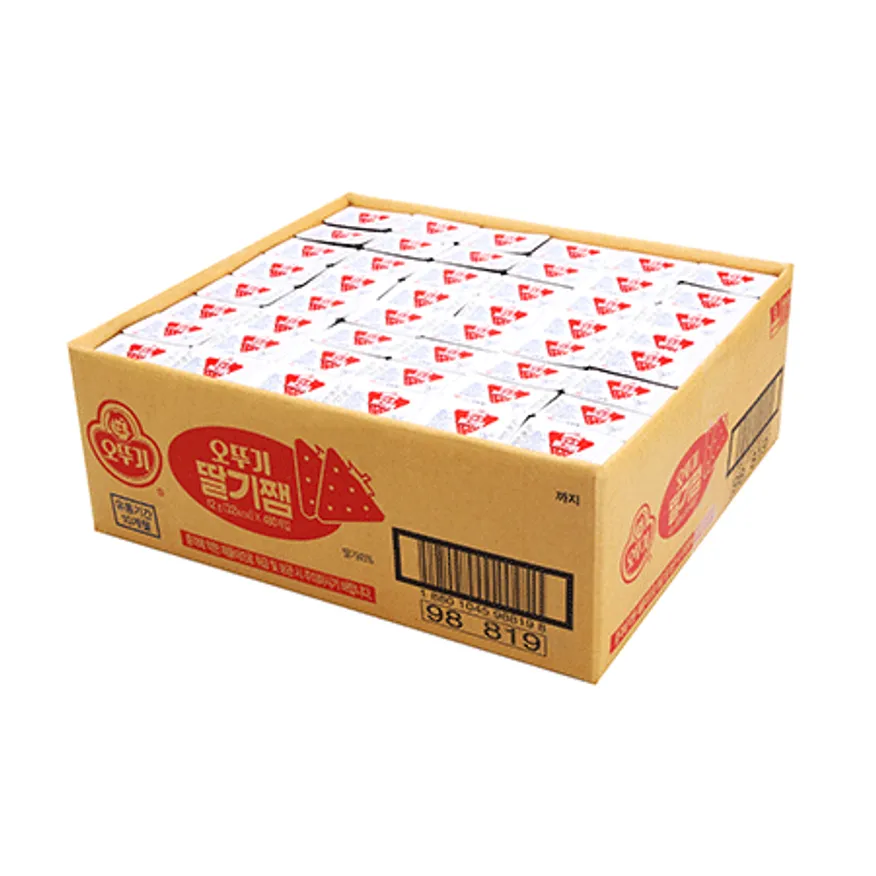 (16:30분마감)오뚜기 딸기잼(실온 디스팬팩 일회용 12g*480EA/BOX) 이미지