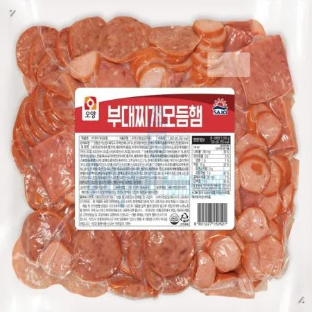 (16:30마감(D) 부대찌개모듬햄(사조오양/돼지고기:국산/1kg)EA 이미지