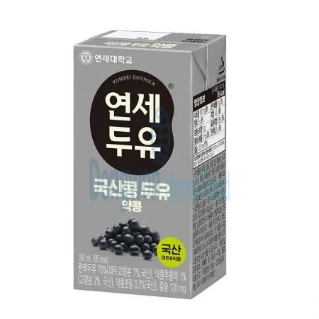 (16:30마감(D) 국산콩두유(연세유업/약콩/190ML)EA 이미지