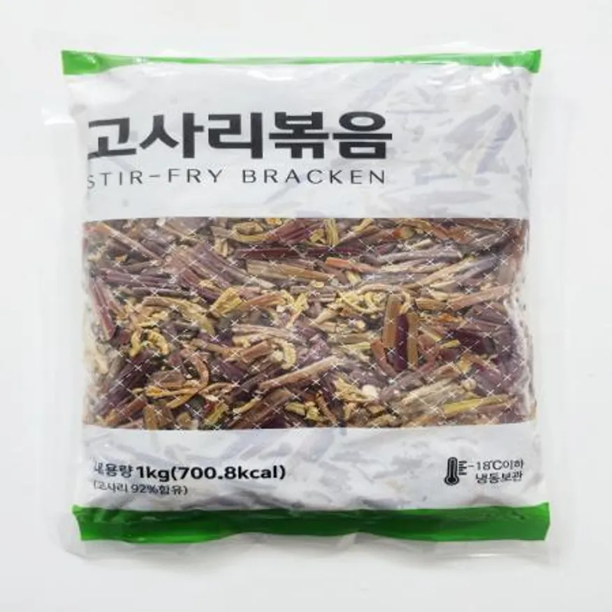 (16:30마감(D) 고사리볶음(중국/니시푸드/냉동/1kg)EA 이미지