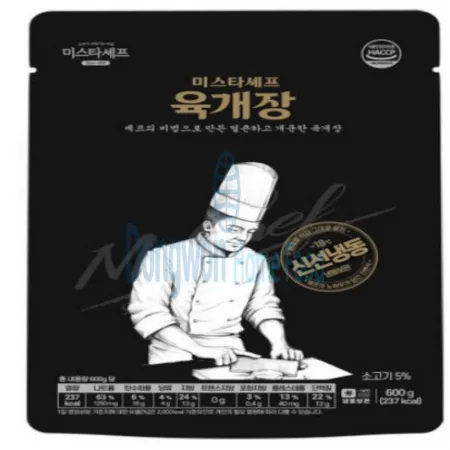 (16:30마감(D) 육개장(미스타셰프/600G)EA 이미지