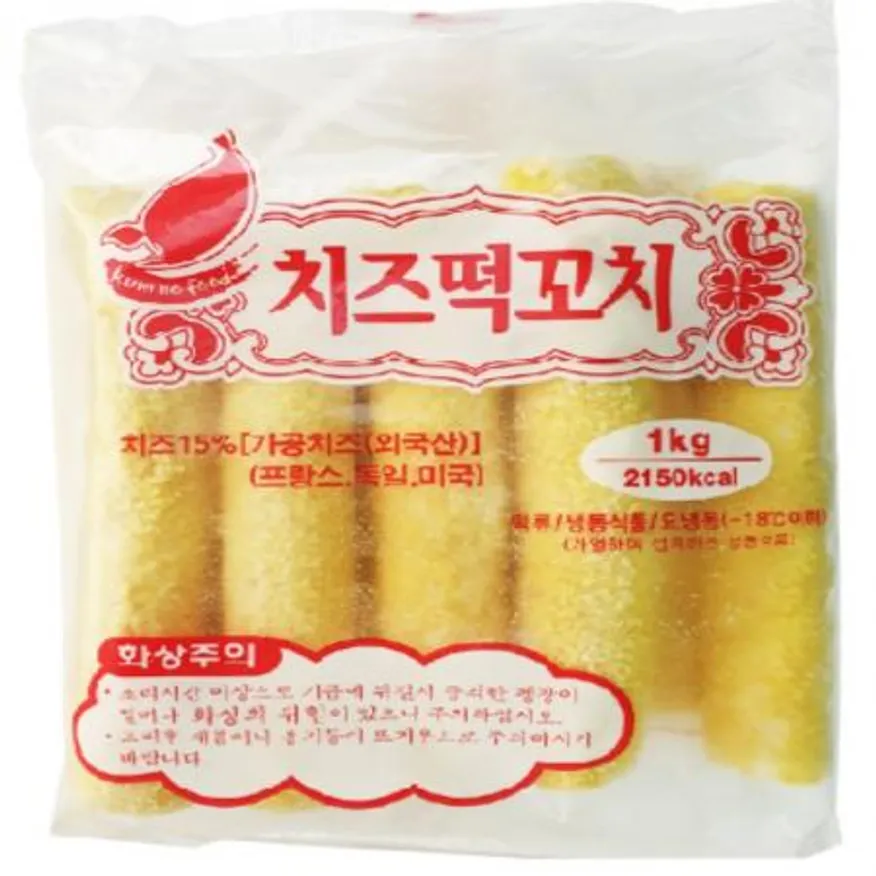 (16:30마감(D) 치즈떡꼬치(금호푸드/10입/1kg)EA 이미지