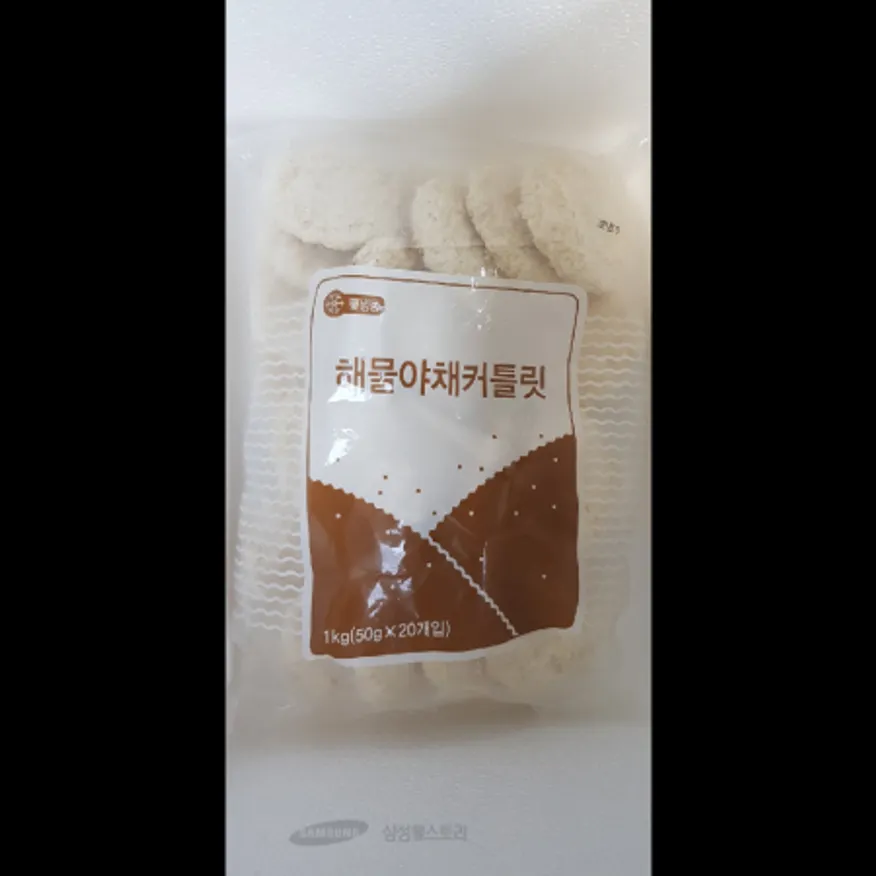 (16:30마감)해물커틀렛(가토코/1KG(50G*20EA)/PAC/중국산) 이미지