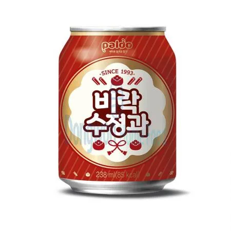 (16:30마감(D) 비락수정과(팔도/캔/238ML*24입)BOX 이미지