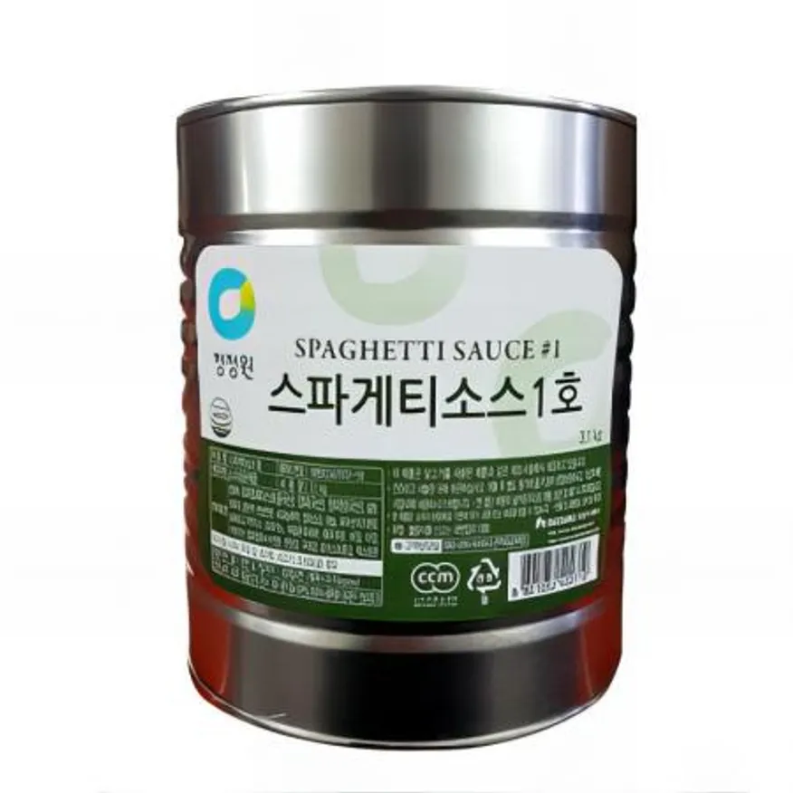 (16:30마감(D) 청정원스파게티소스(대상/3.1kg)EA 이미지