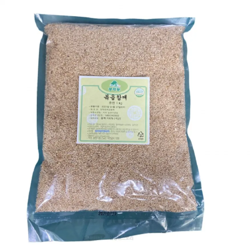 (16:30마감)볶은참깨(청학/1KG/PAC/깨:국내산) 이미지