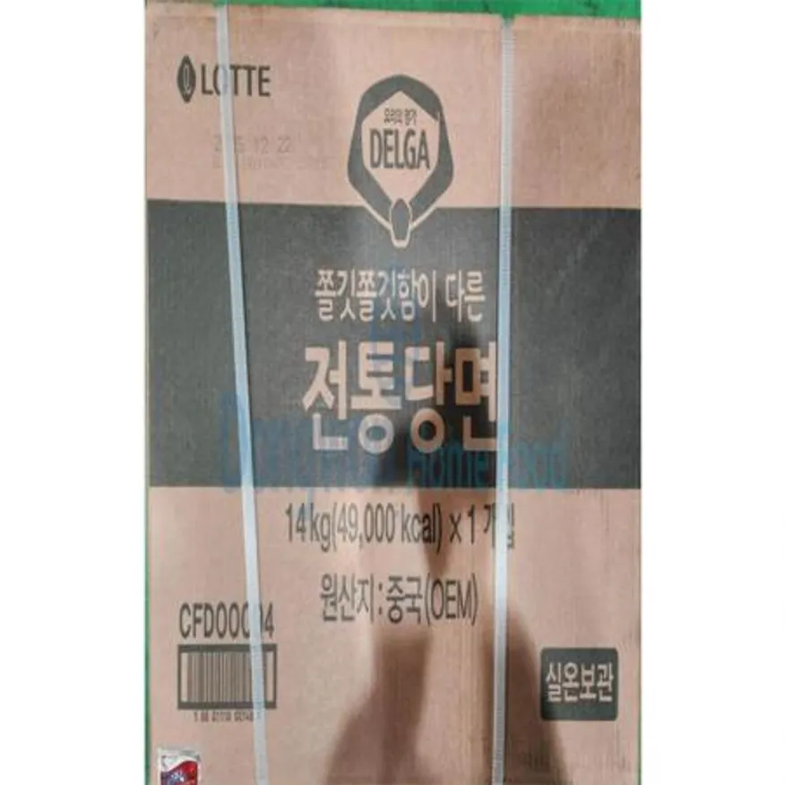 (16:30마감(D) 델가전통당면(중국산/롯데웰푸드/벌크/14kg)BOX 이미지