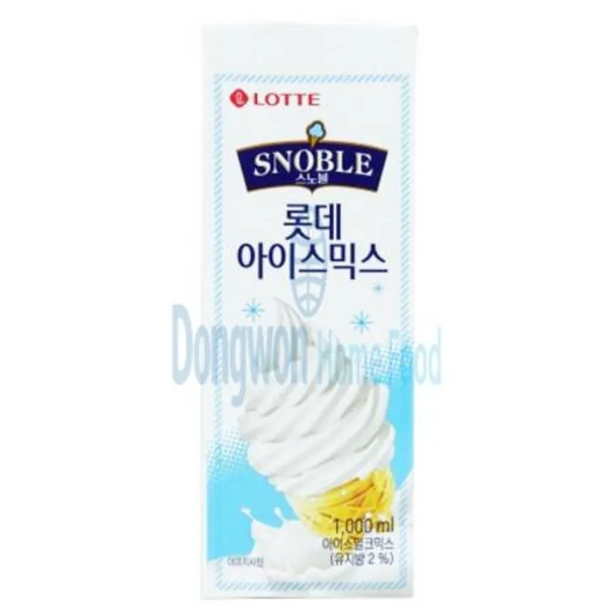 (16:30마감(D) 스노볼아이스믹스바닐라(롯데웰푸드/1kg*10EA)BOX 이미지