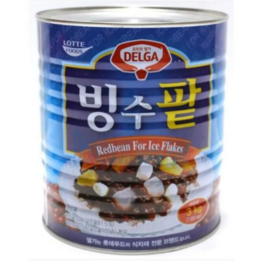 (16:30마감(D) 델가빙수팥(롯데웰푸드/실온/캔/3kg)EA 이미지