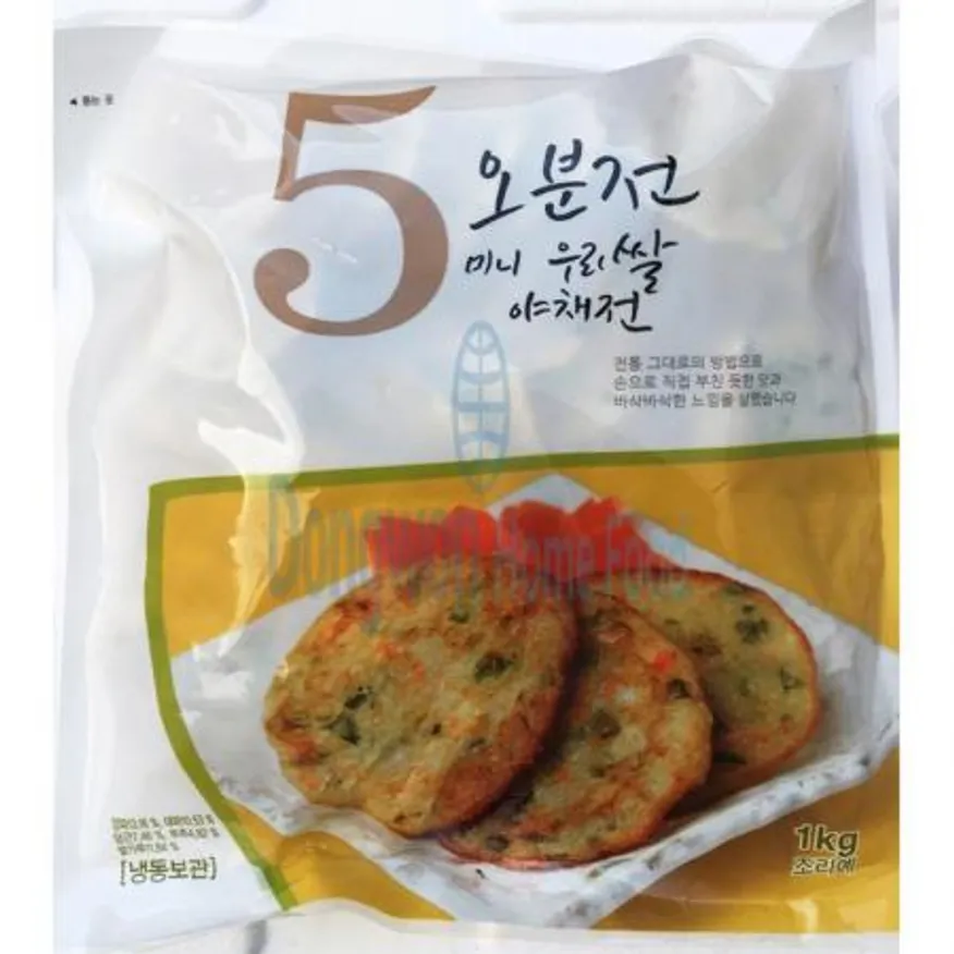 (16:30마감(D) 미니우리쌀야채전(영풍/20g*50입/1kg)EA 이미지