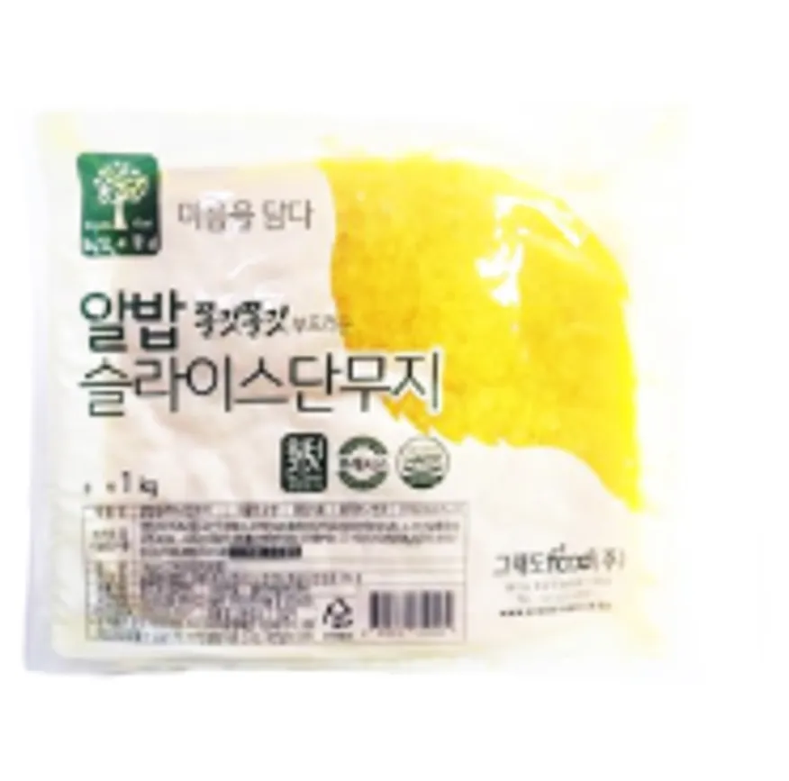 알밥단무지(그래도푸드/박스/1kg*10개) 이미지