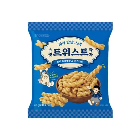 (16:30마감(D) 스윗트위스트과자(스낵24/46G)EA 이미지
