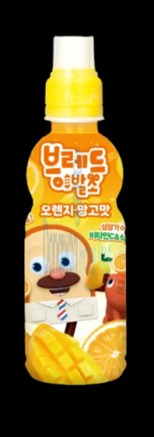 (16:30마감(D) 포켓몬어린이음료(롯데칠성/오렌지망고/235ML)EA 이미지