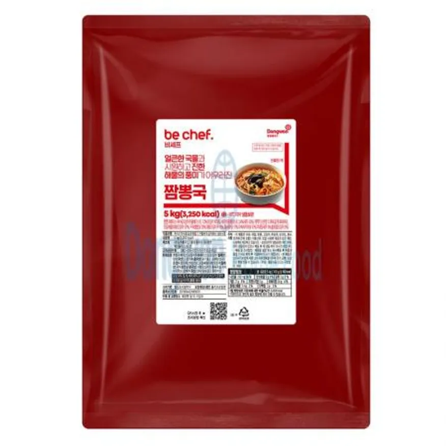 (16:30마감(D) be chef. 짬뽕국(5KG/동원홈푸드)EA 이미지