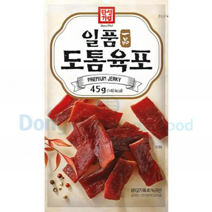 (16:30마감(D) 일품도톰육포(한성/돼지고기:국산/45g)EA 이미지