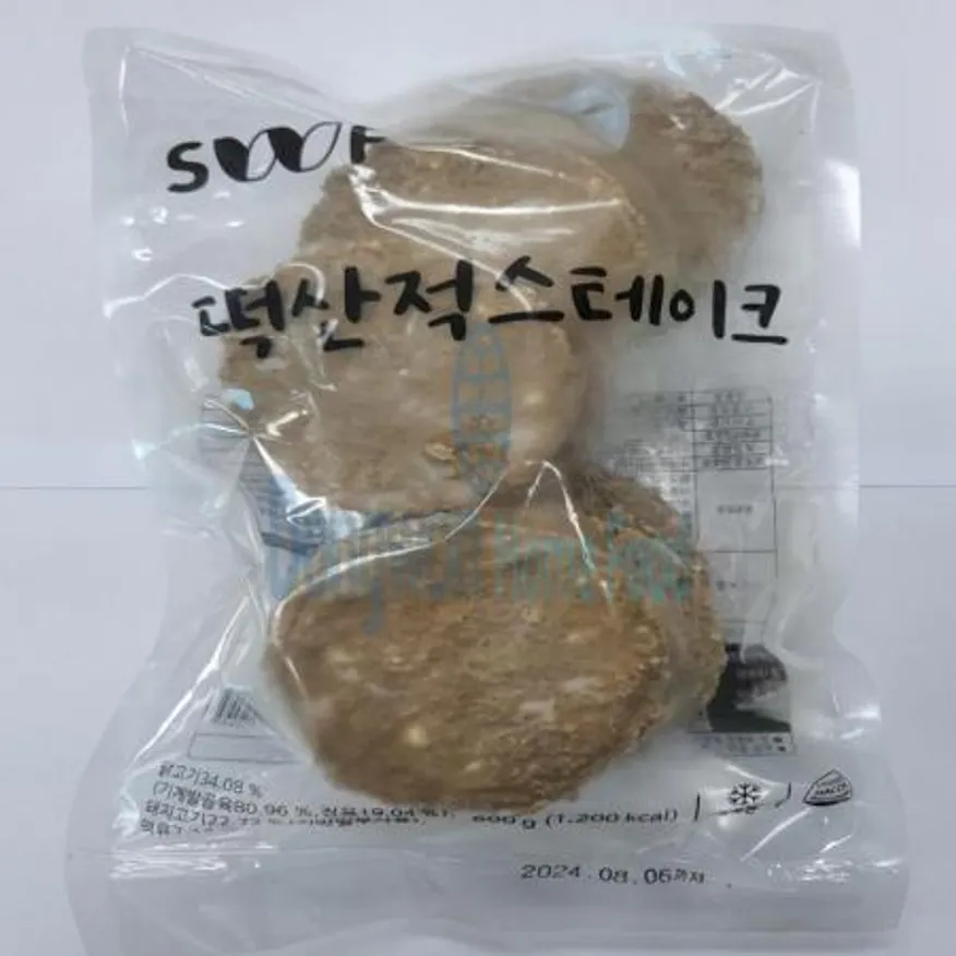 (16:30마감(D) 떡산적스테이크(성원/닭고기:국내산,돼지고기:국내산/600g)EA 이미지